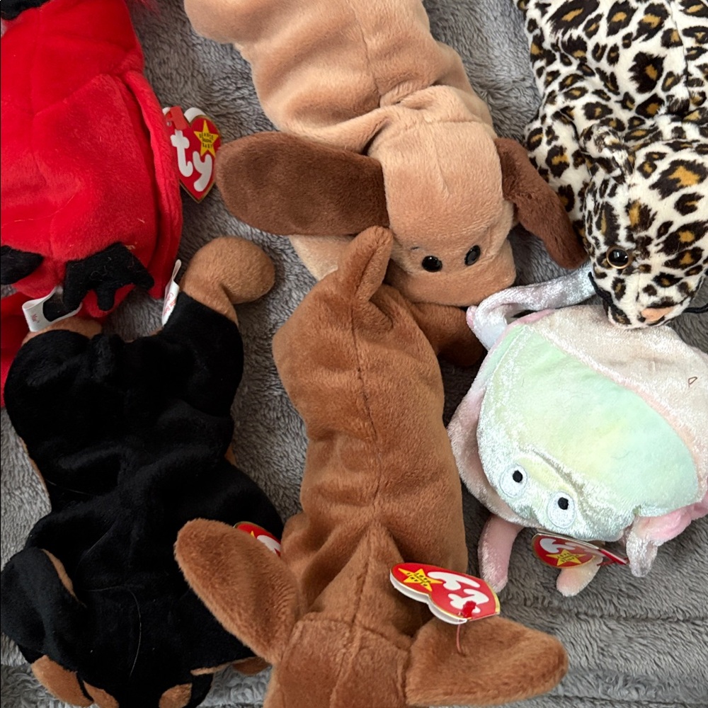 Ty Beanie Babies- Stuffed Animal Collection - Multicolor- set of 25 - Picture 3 of 7